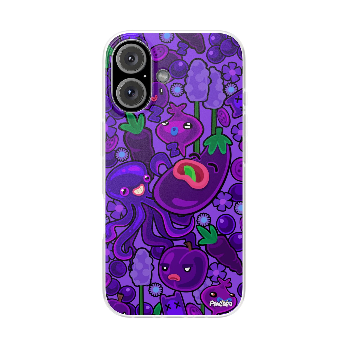 Purple Eggplant Flexi Phone Case