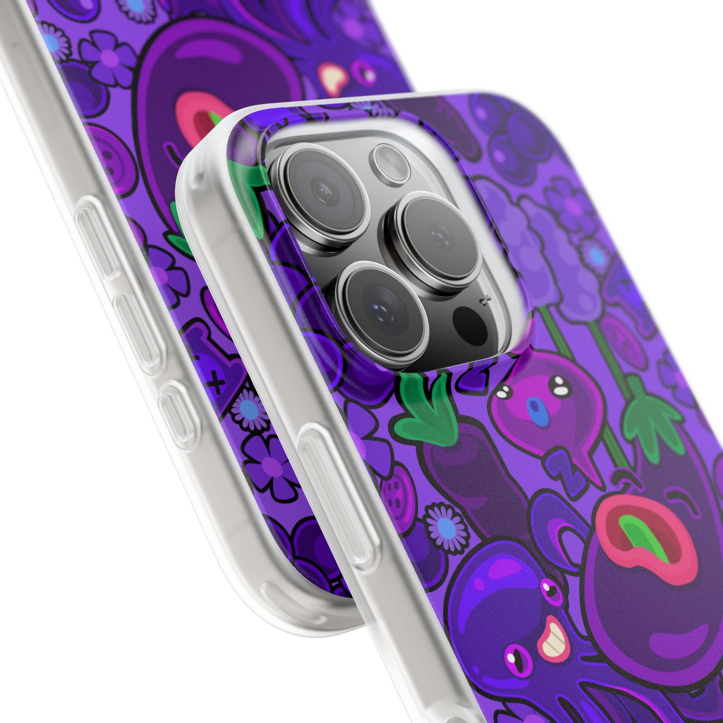 Purple Eggplant Flexi Phone Case