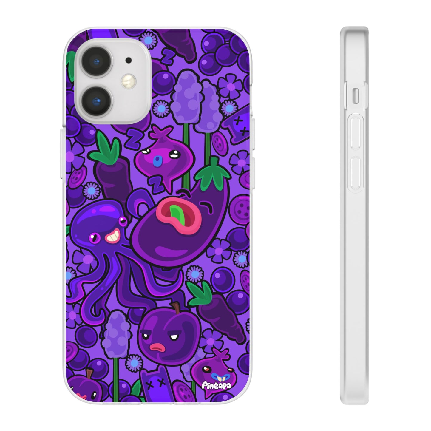 Purple Eggplant Flexi Phone Case