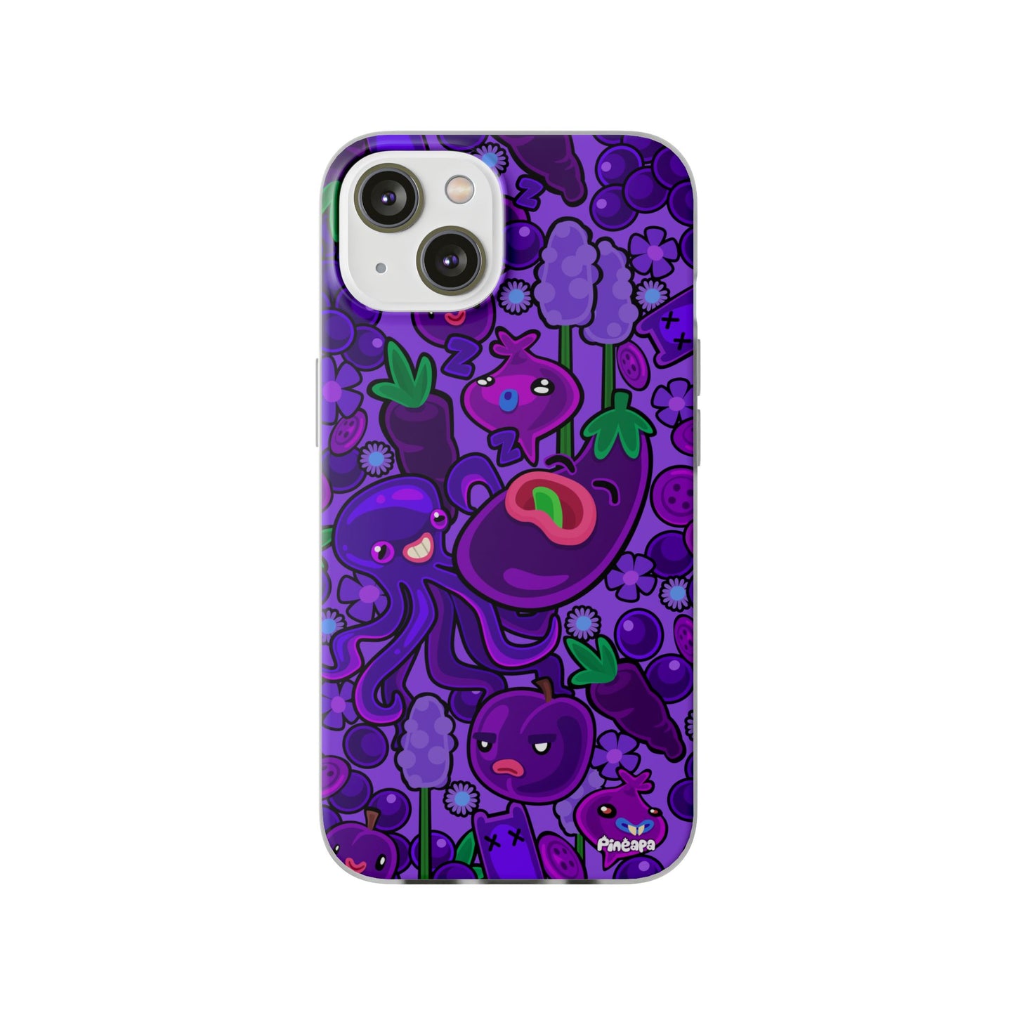 Purple Eggplant Flexi Phone Case