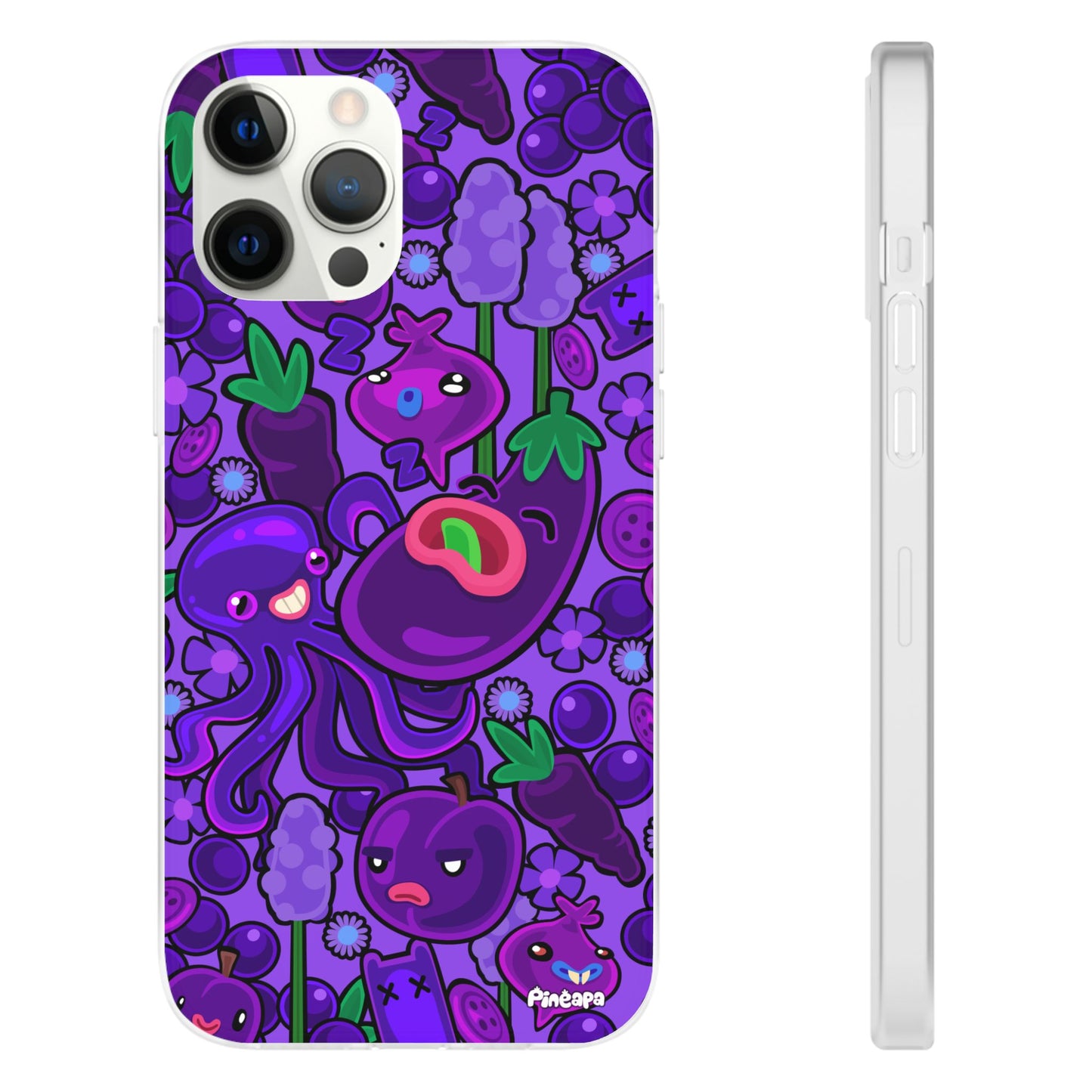 Purple Eggplant Flexi Phone Case