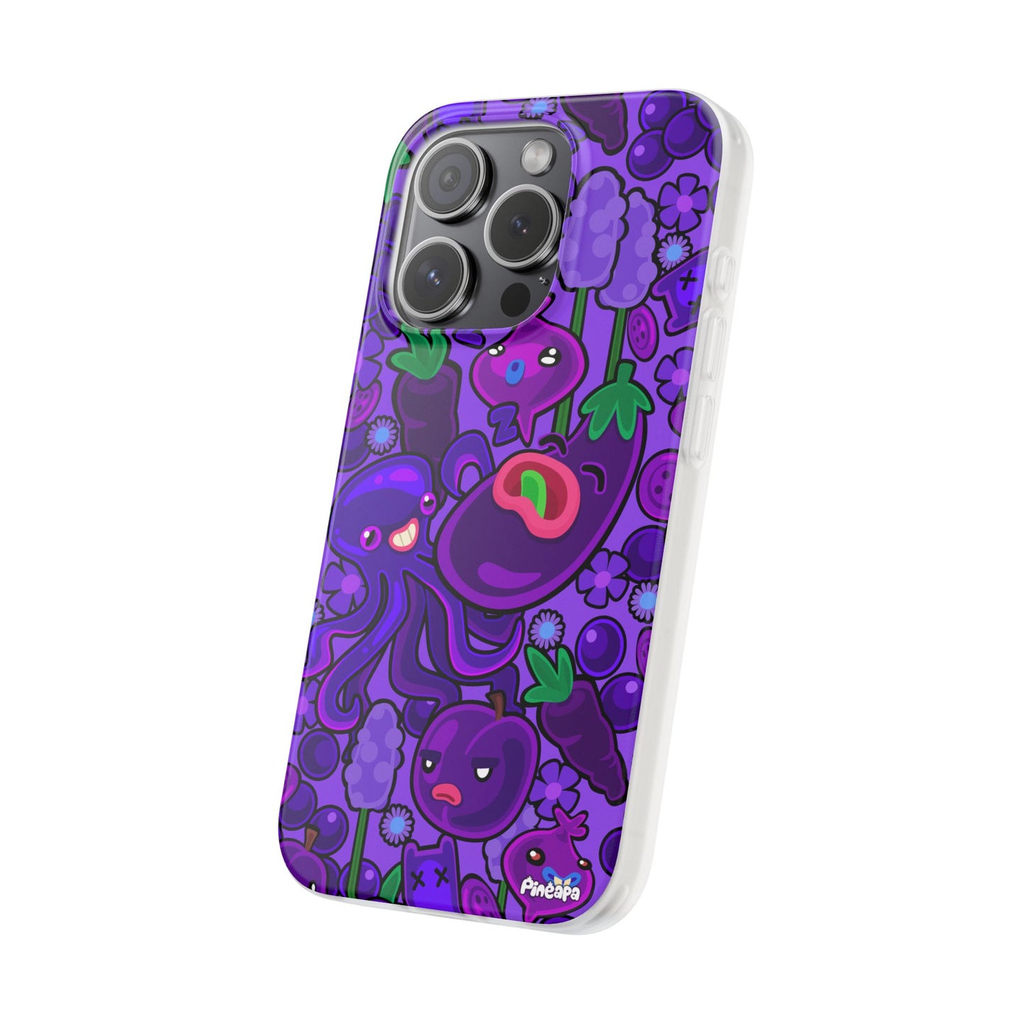 Purple Eggplant Flexi Phone Case