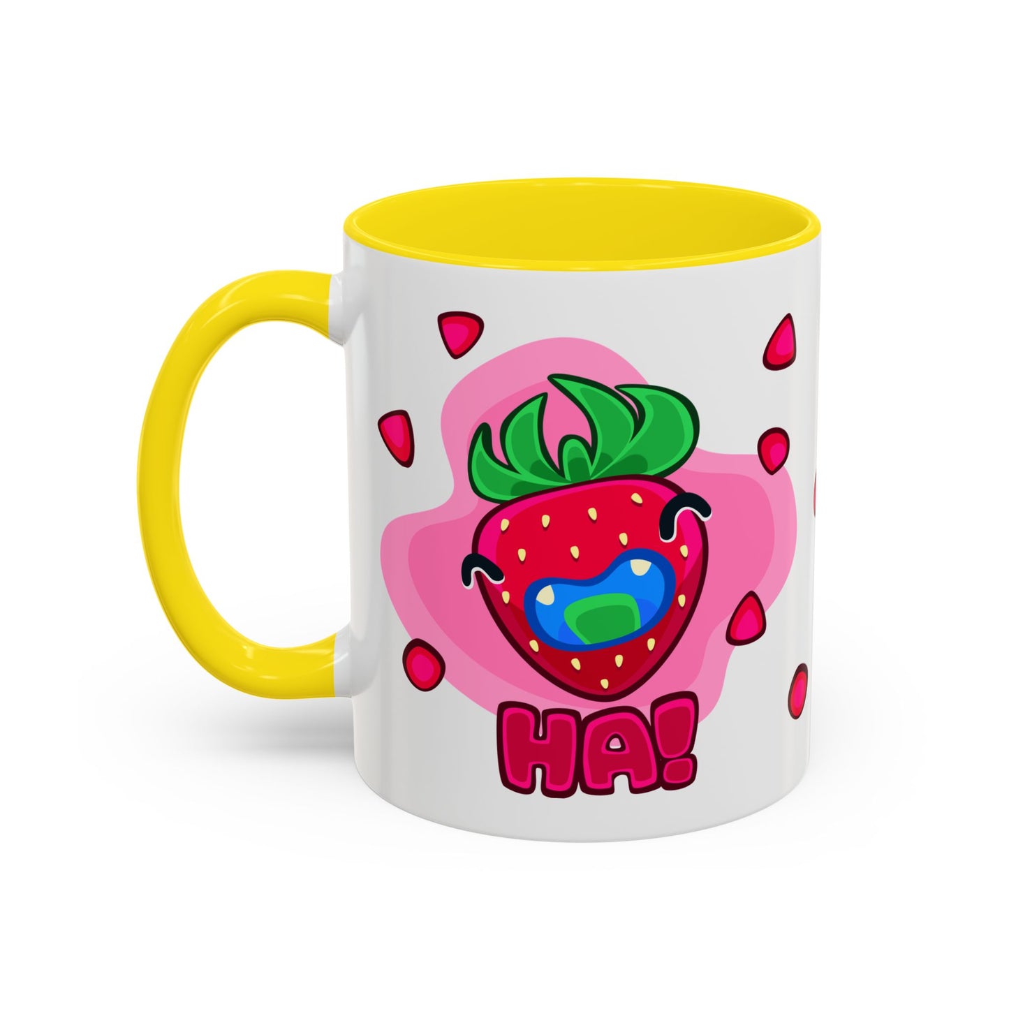 Happy Strawberry Coffee Mug