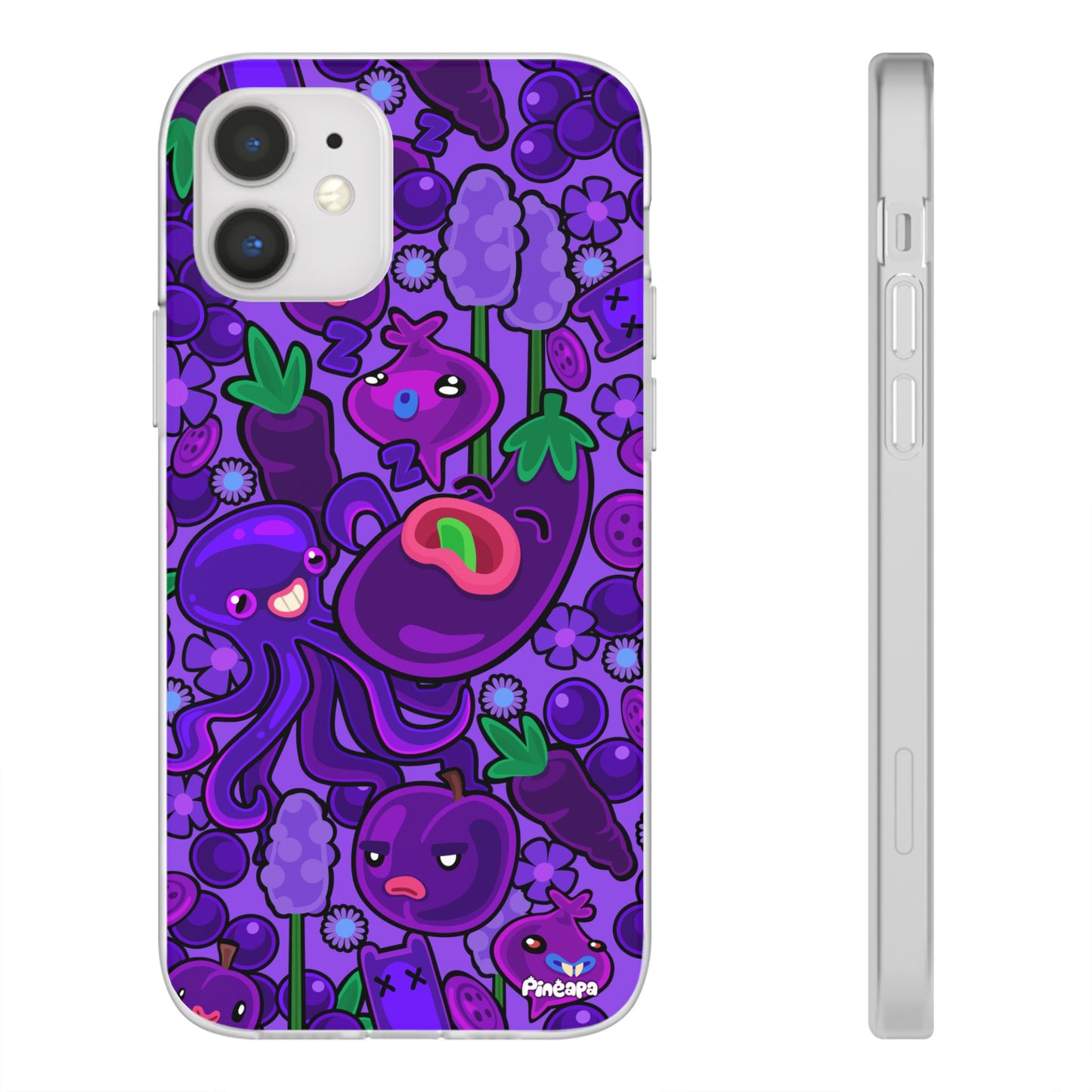 Purple Eggplant Flexi Phone Case