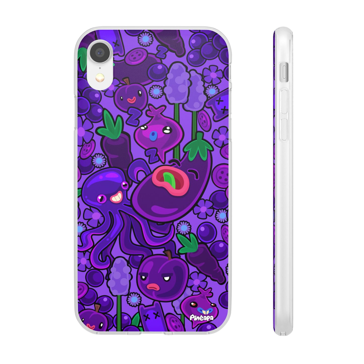 Purple Eggplant Flexi Phone Case