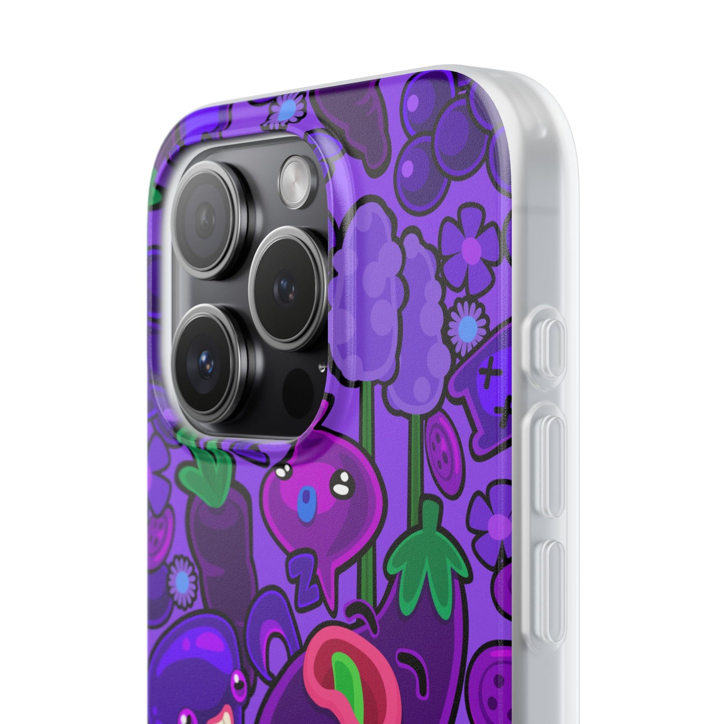 Purple Eggplant Flexi Phone Case
