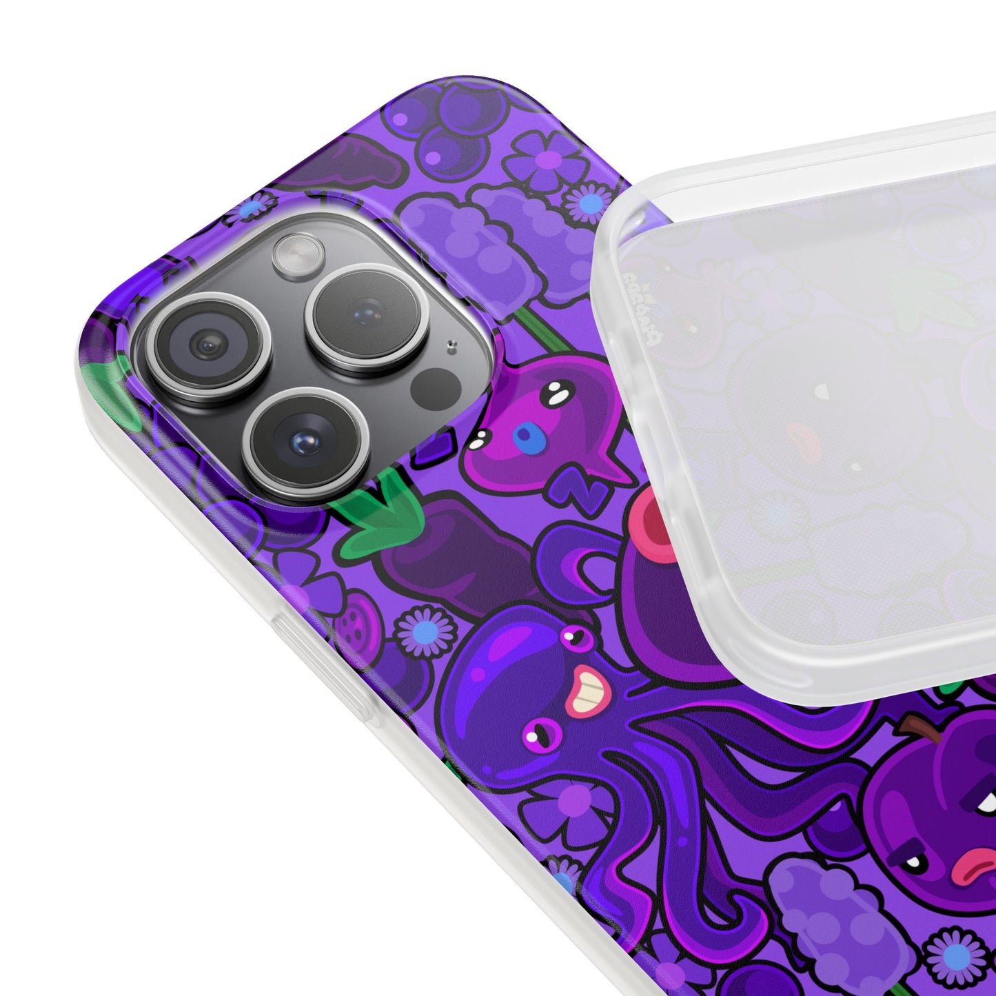 Purple Eggplant Flexi Phone Case