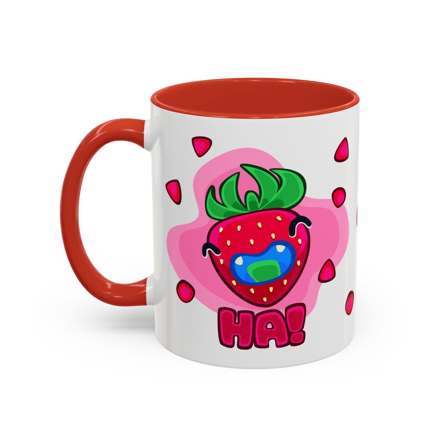 Happy Strawberry Coffee Mug