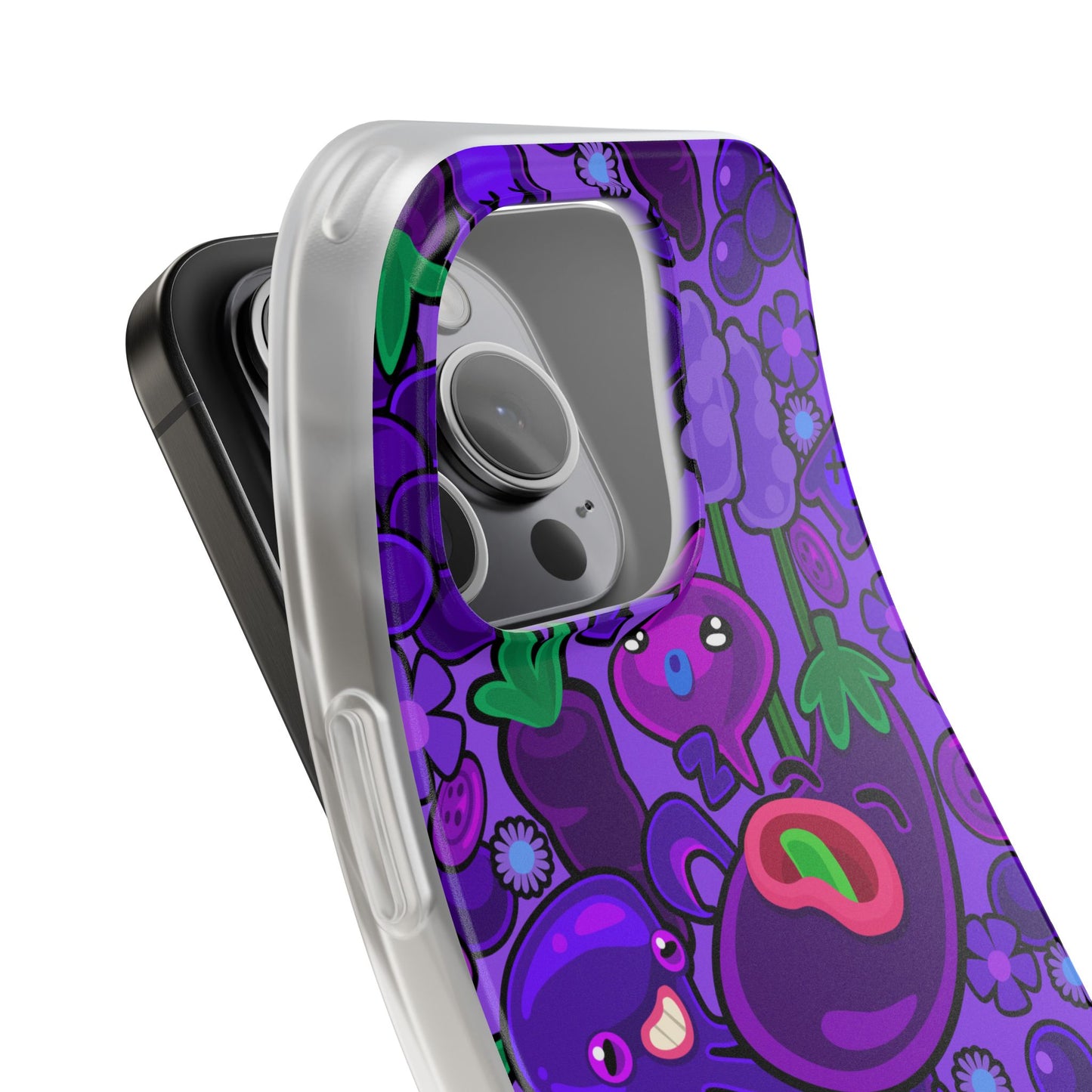 Purple Eggplant Flexi Phone Case