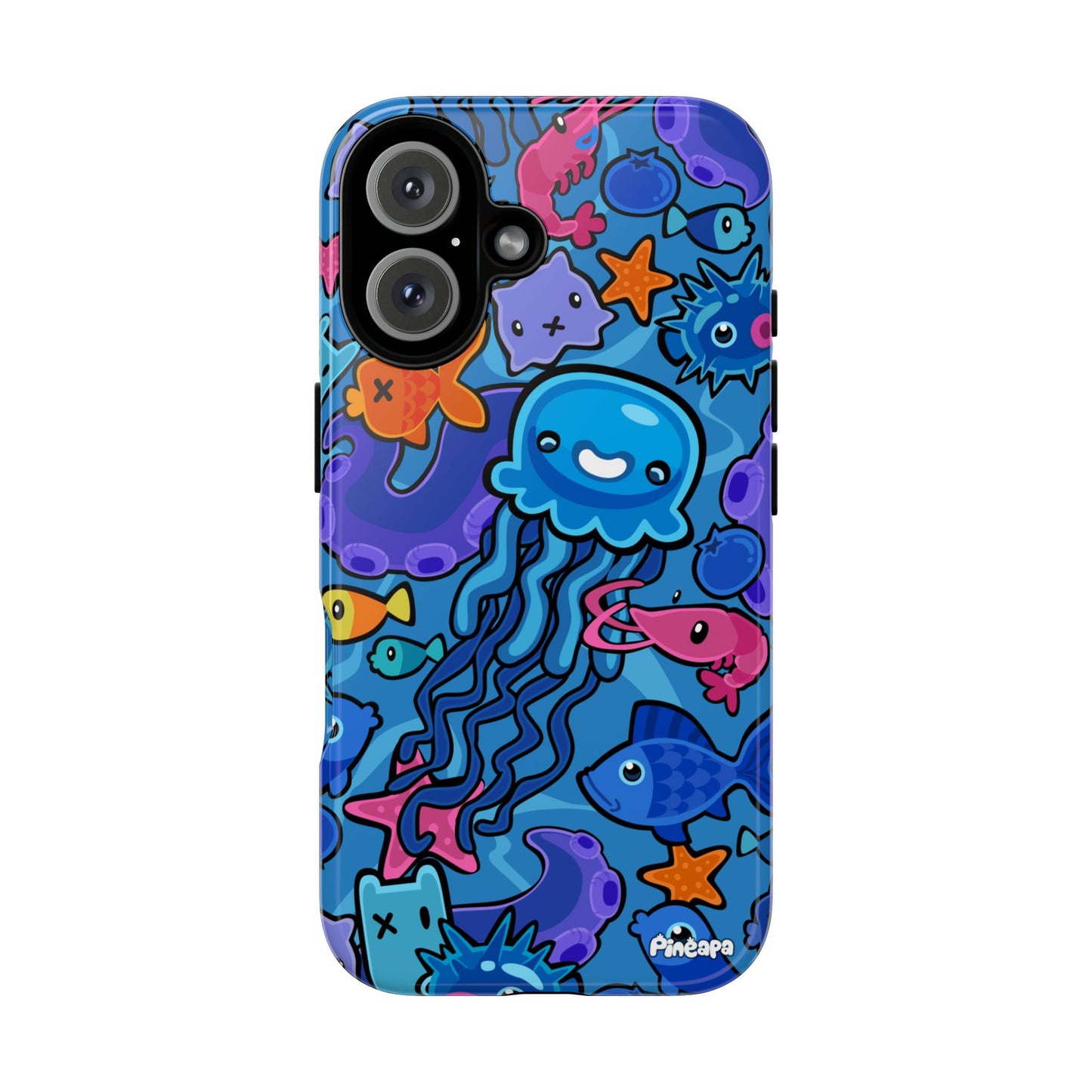Blue Jellyfish Phone Case