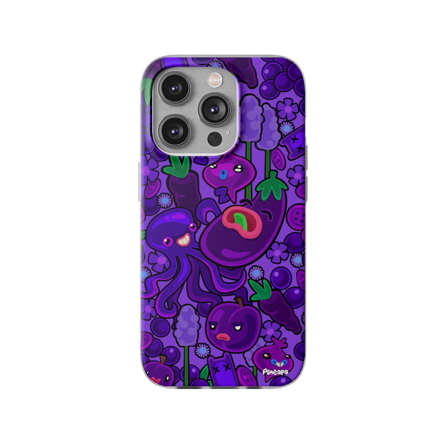 Purple Eggplant Flexi Phone Case