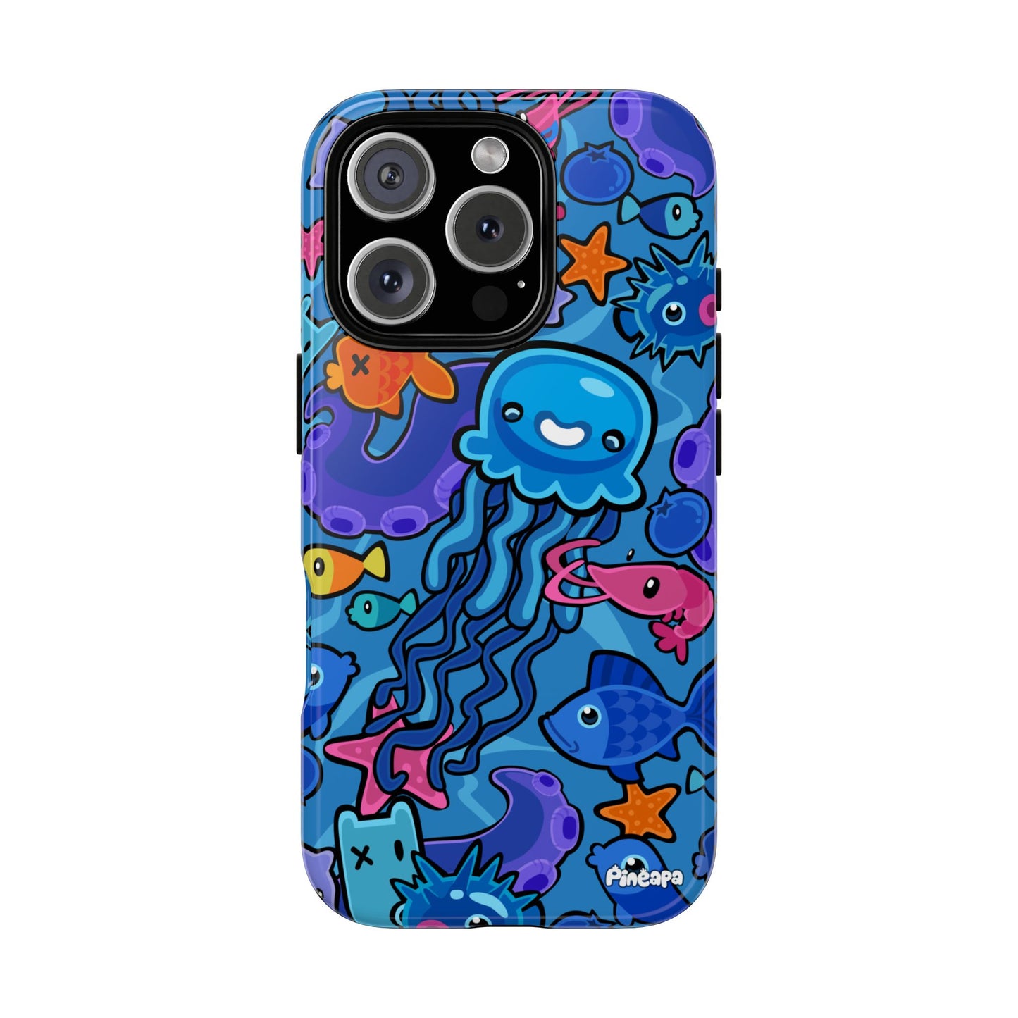 Blue Jellyfish Phone Case