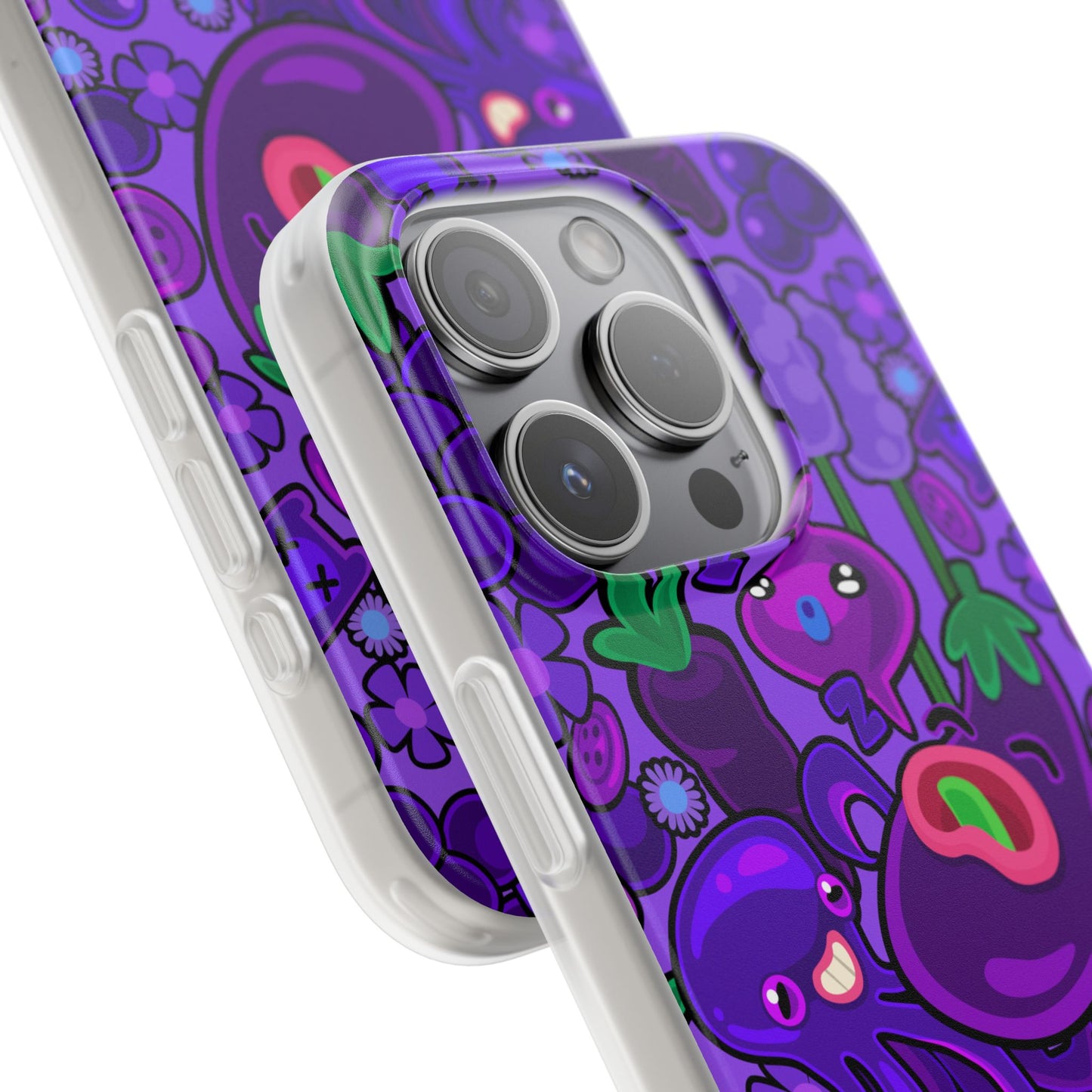 Purple Eggplant Flexi Phone Case
