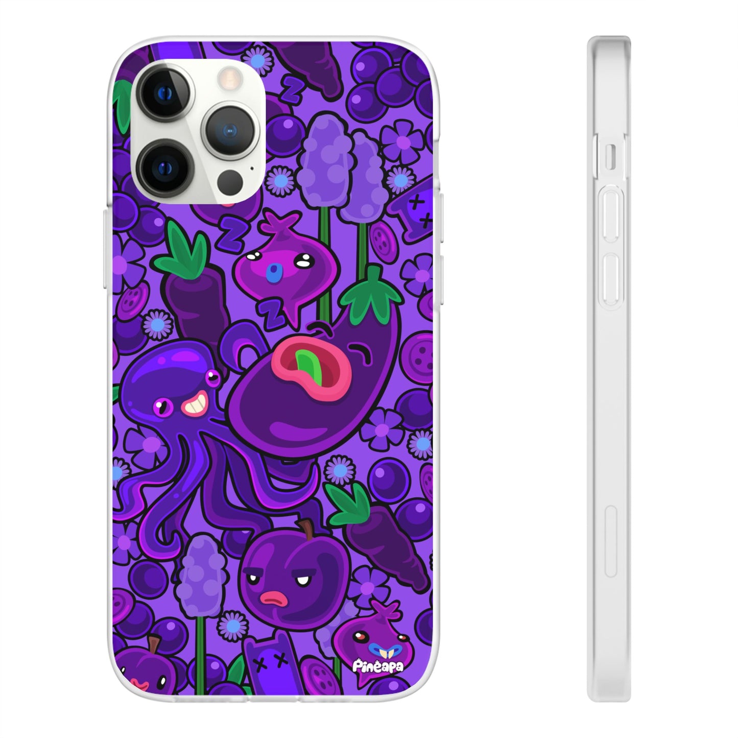Purple Eggplant Flexi Phone Case