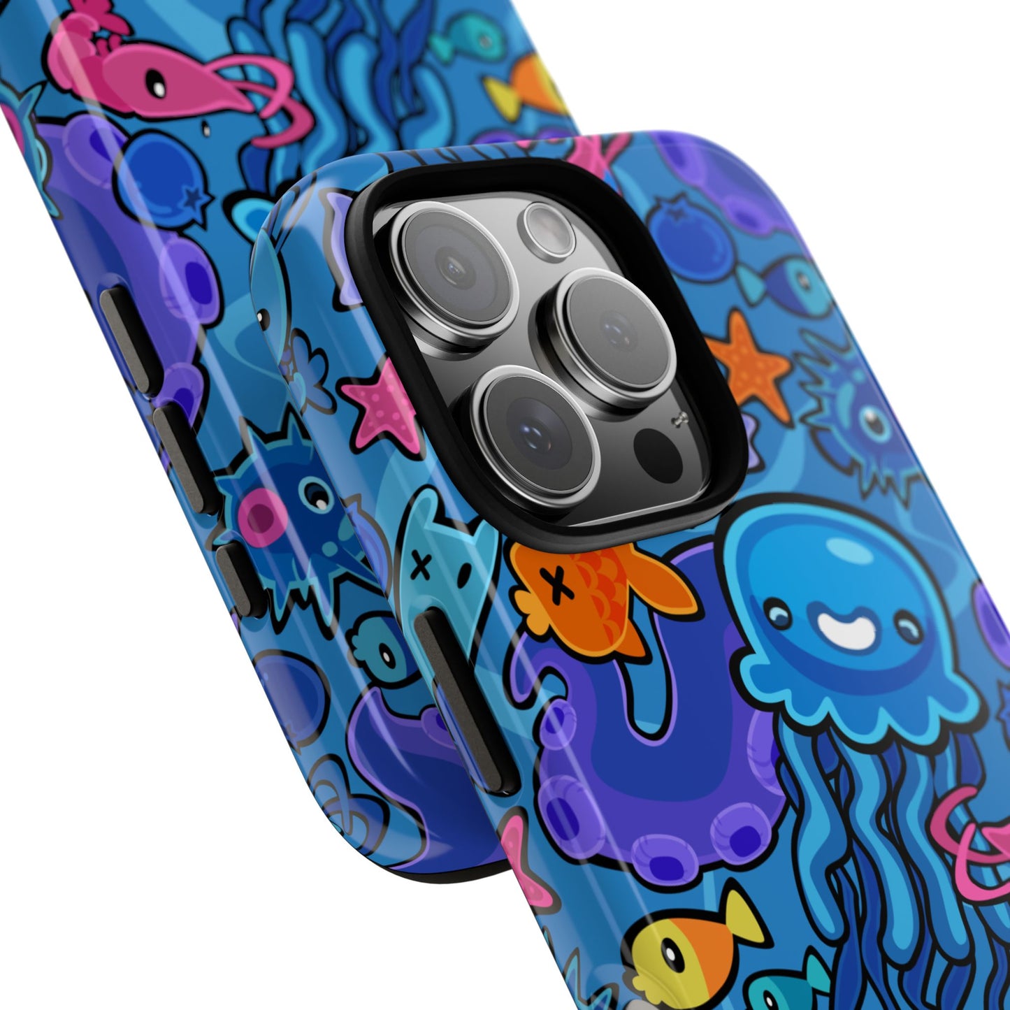 Blue Jellyfish Phone Case