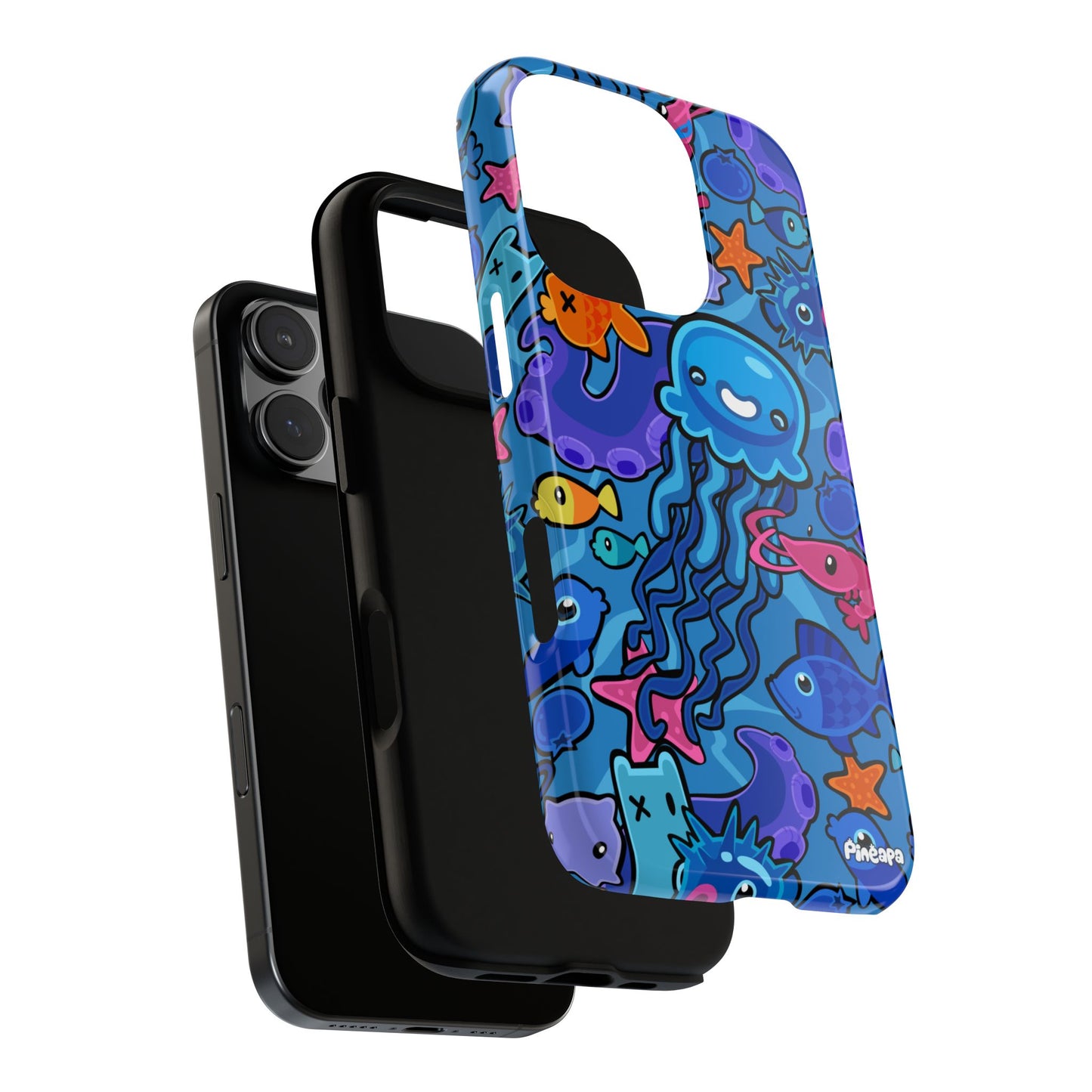 Blue Jellyfish Phone Case