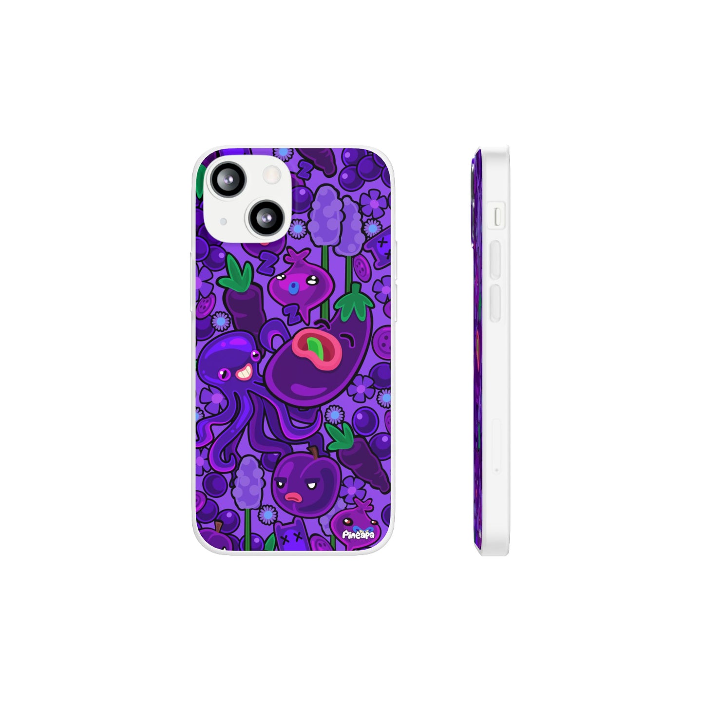 Purple Eggplant Flexi Phone Case