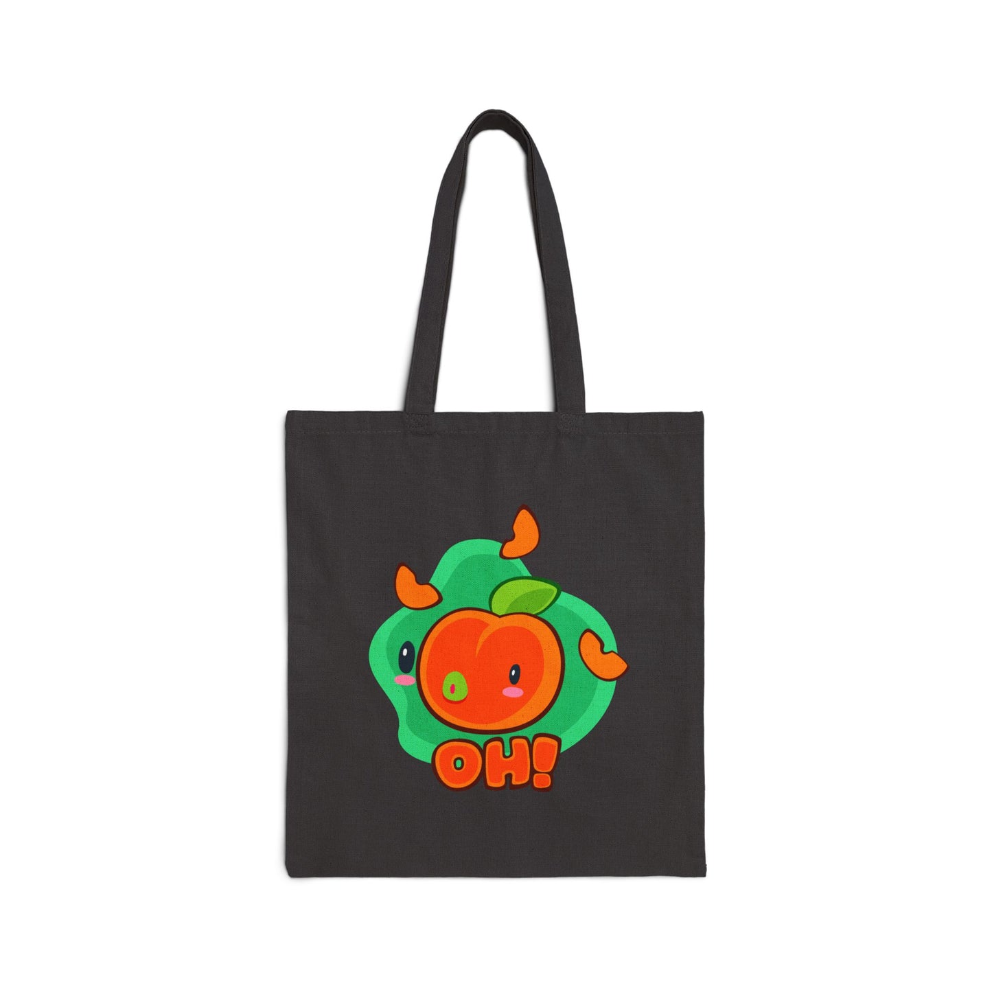 Cute Peach Tote Bag