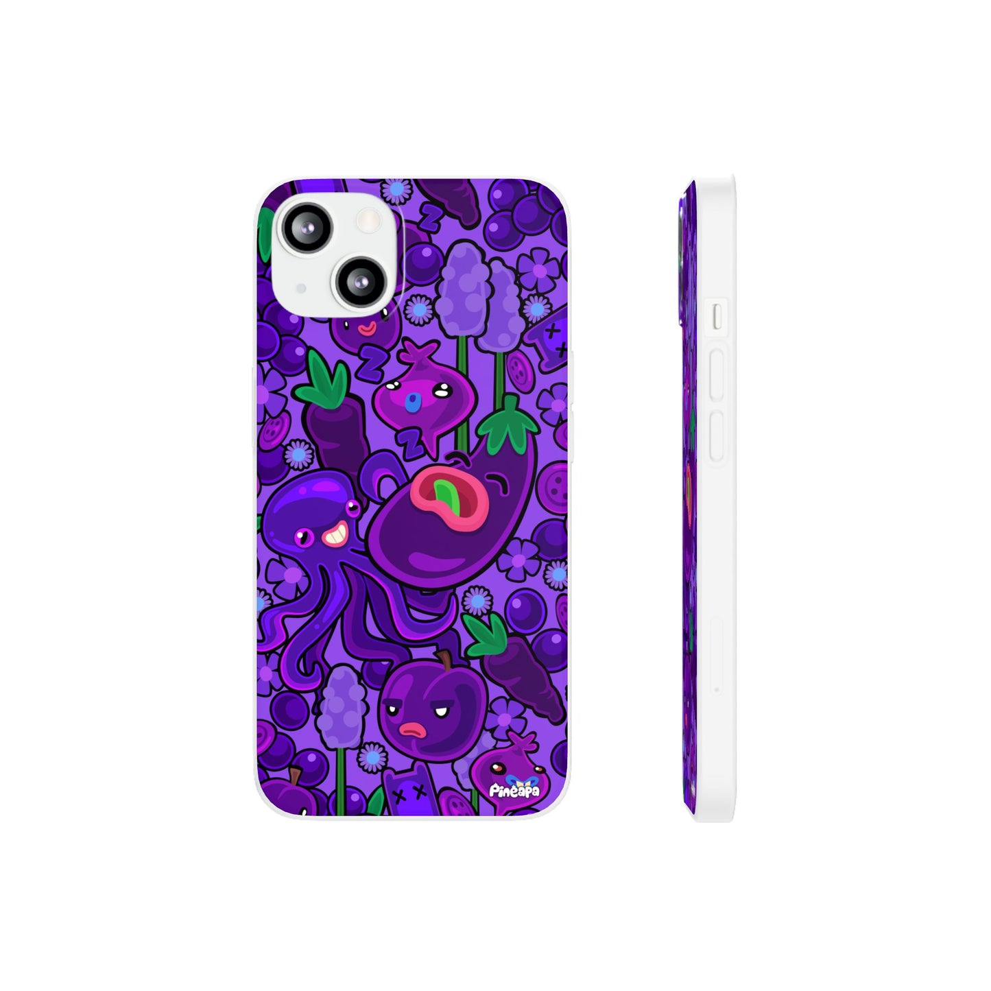 Purple Eggplant Flexi Phone Case