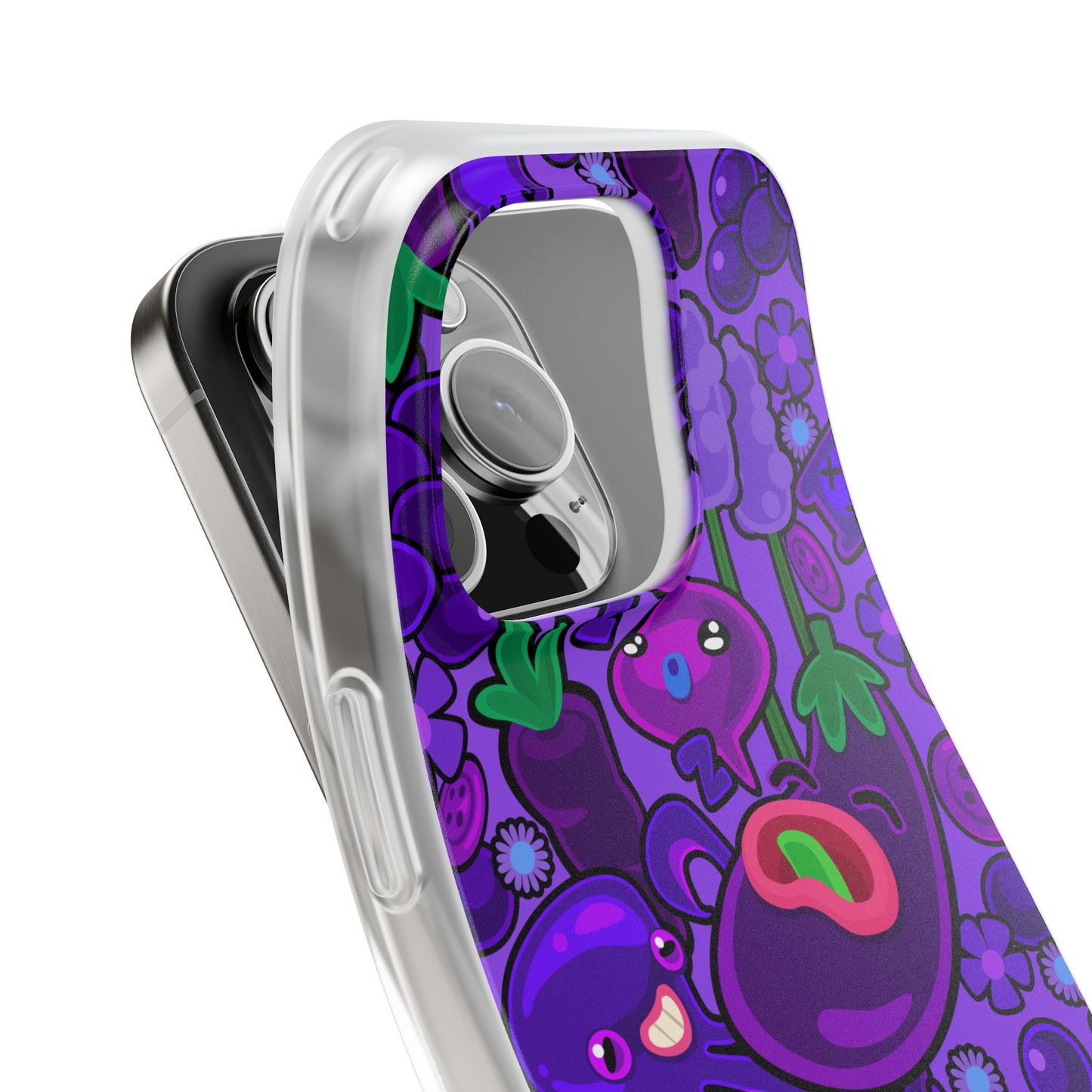 Purple Eggplant Flexi Phone Case