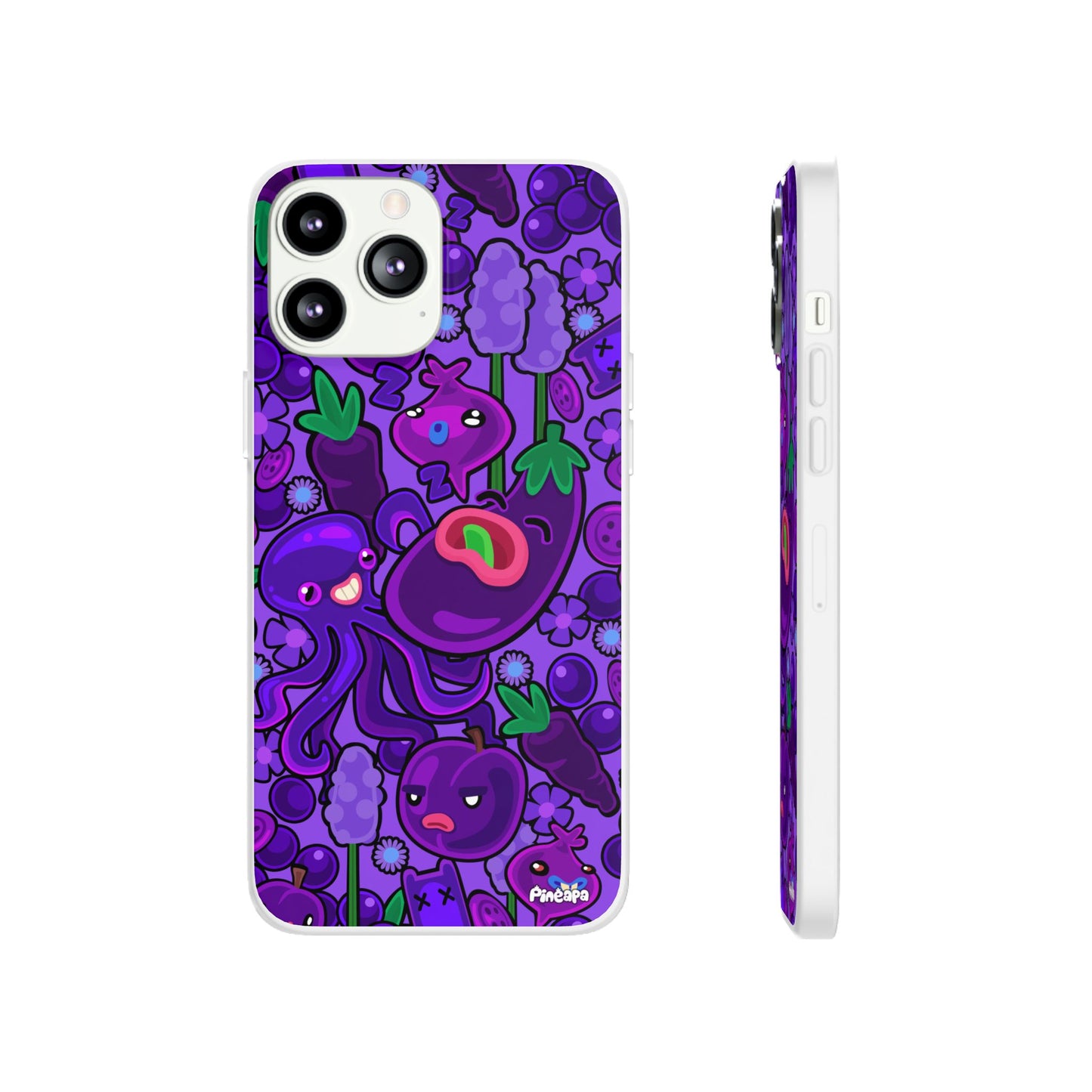Purple Eggplant Flexi Phone Case