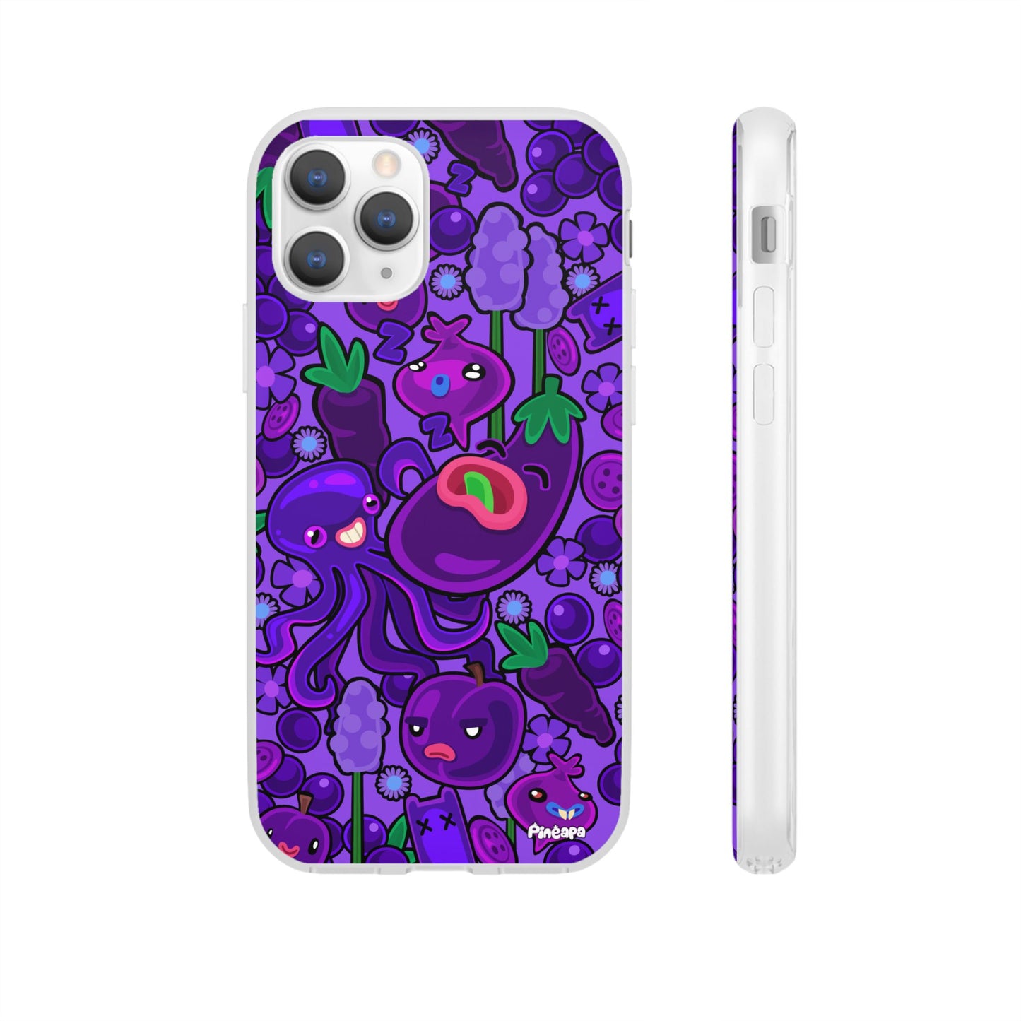 Purple Eggplant Flexi Phone Case