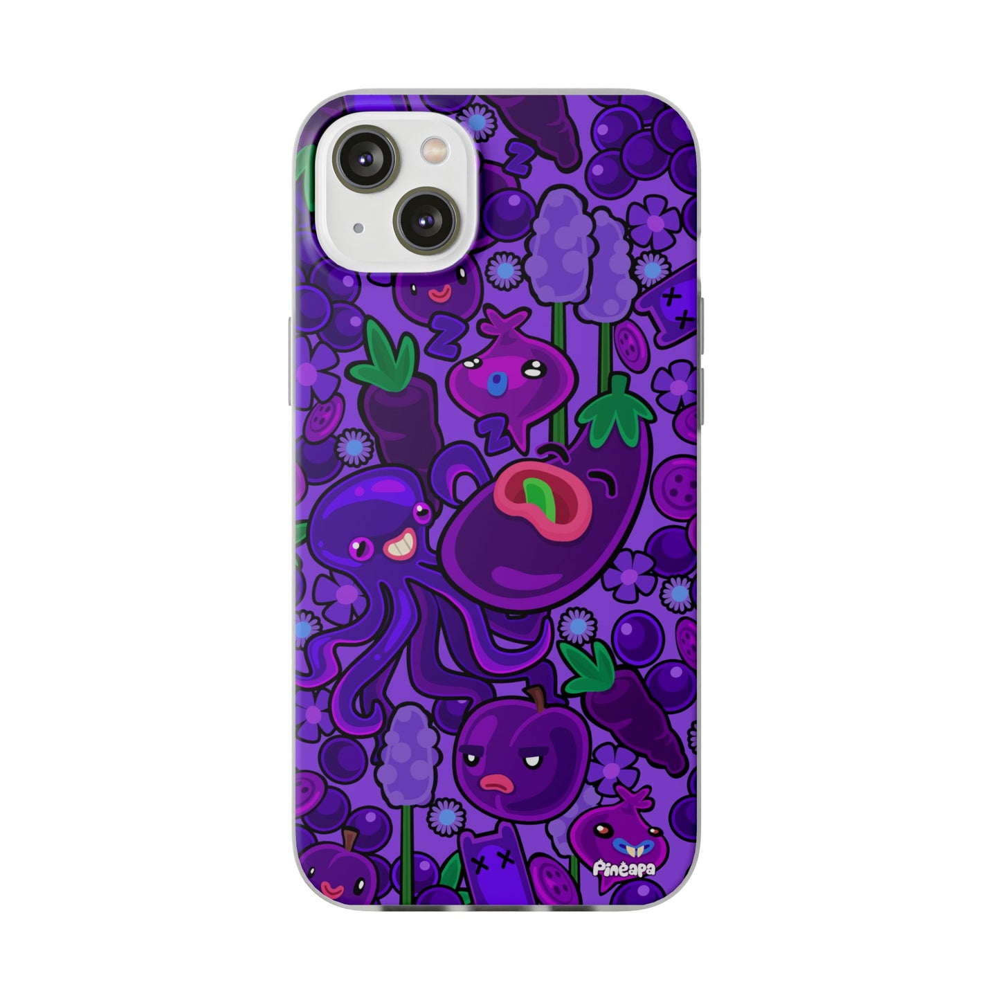 Purple Eggplant Flexi Phone Case