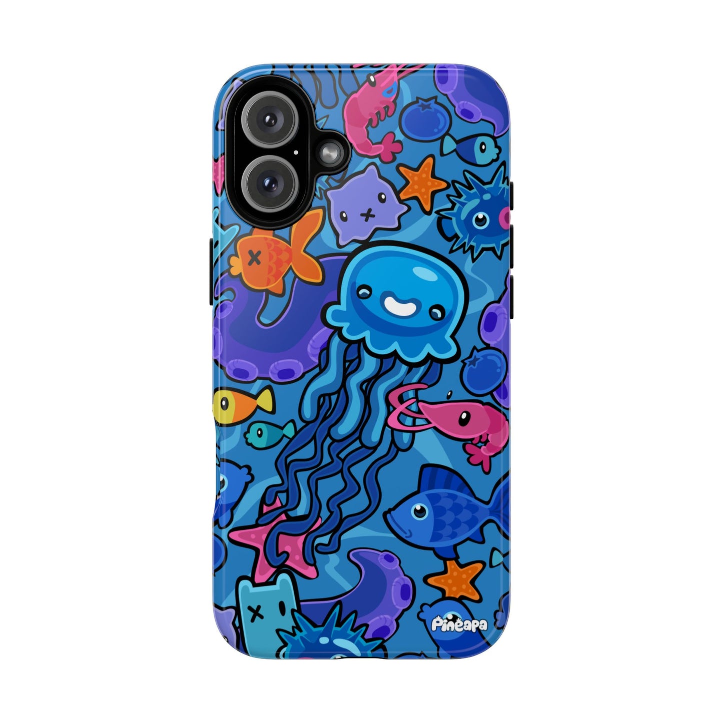 Blue Jellyfish Phone Case