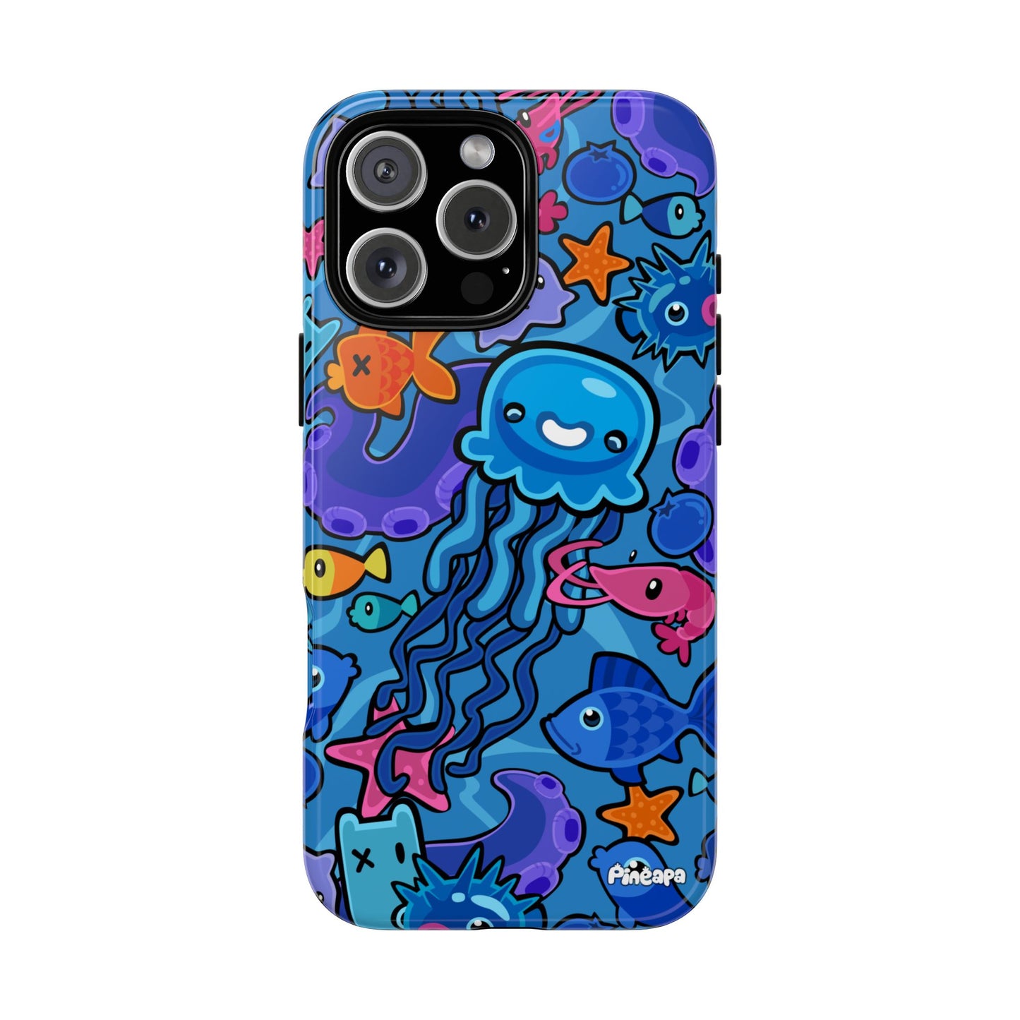 Blue Jellyfish Phone Case