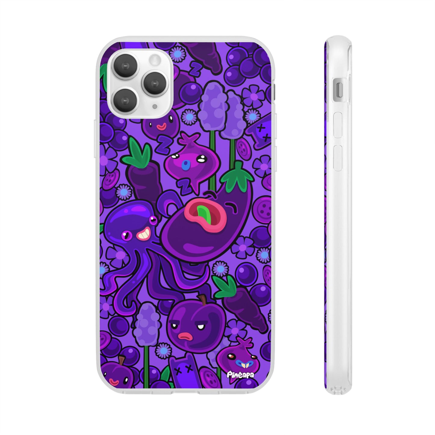 Purple Eggplant Flexi Phone Case