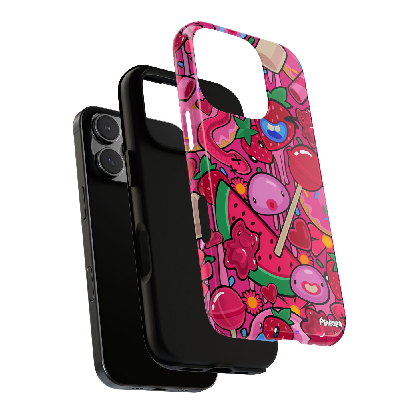 Pink Strawberry Phone Case