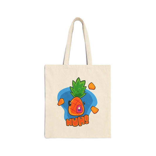 Goofy Pineapple Tote Bag