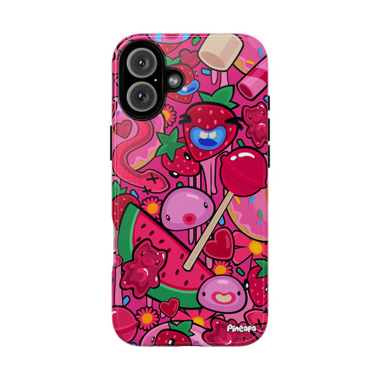 Pink Strawberry Phone Case
