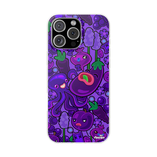 Purple Eggplant Flexi Phone Case