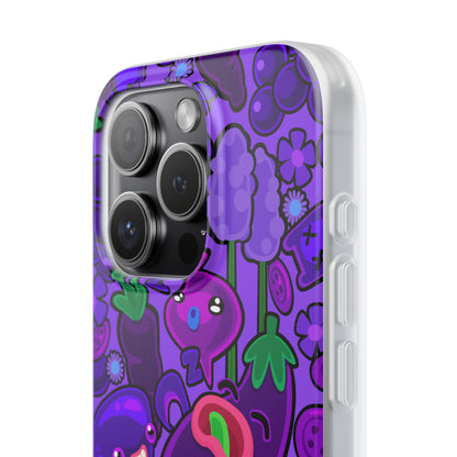 Purple Eggplant Flexi Phone Case