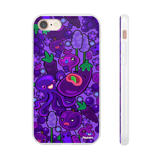 Purple Eggplant Flexi Phone Case