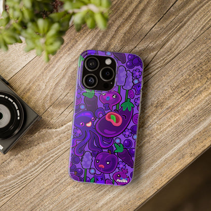 Purple Eggplant Flexi Phone Case