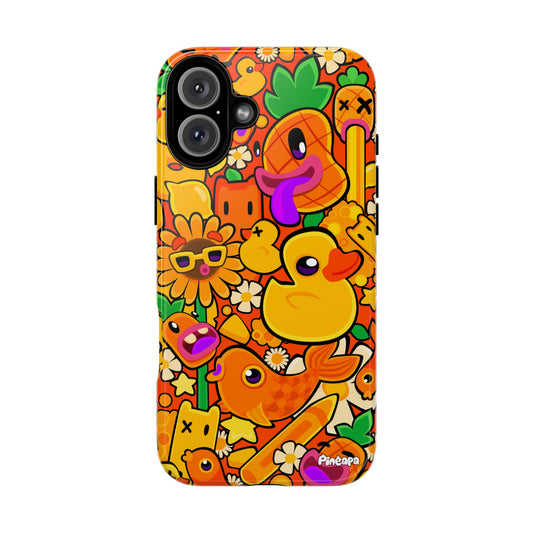 Orange Pineapple Phone Case